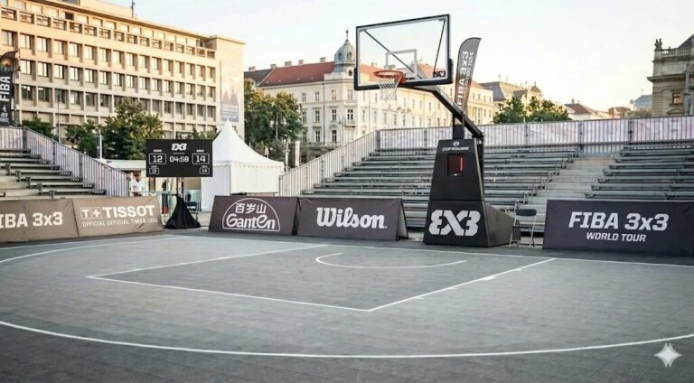 3×3（スリーエックススリー）公式コートのサイズとルール解説｜自宅の庭にハーフコートを再現する最低寸法