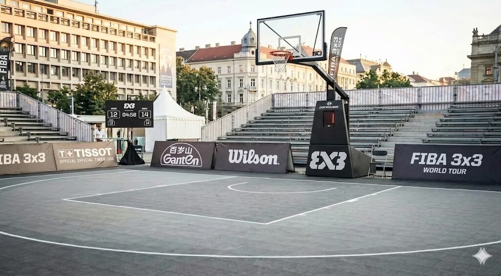 3×3（スリーエックススリー）公式コートのサイズとルール解説｜自宅の庭にハーフコートを再現する最低寸法