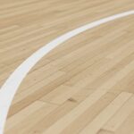 バスケの3ポイントライン