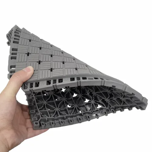 HES｜衝撃吸収55%の屋外バスケットコートタイル（フラッグシップモデル・TPE素材）