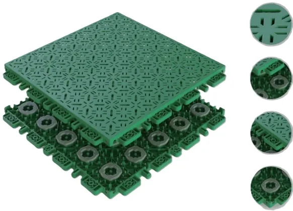 S600｜リング型クッション構造分解図（競技用モデル）