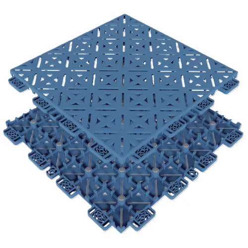 T-XH｜ポイント型クッション採用の屋外バスケットコートタイル（スタンダードモデル）